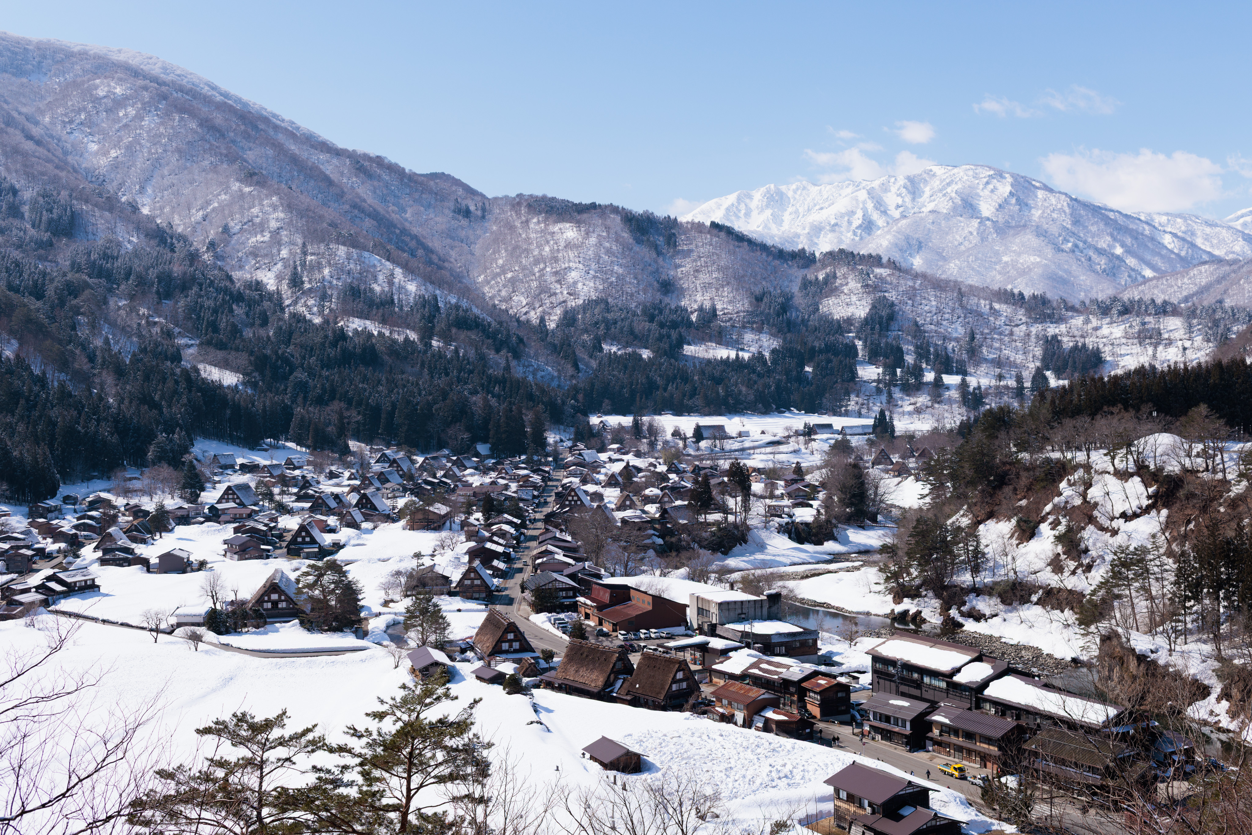 Overlook of Shirakawa-go
